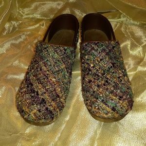 Sanita Clog Rare Multi Color fabric